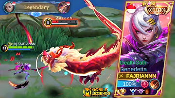 TOP GLOBAL BENEDETTA | BENEDETTA HIGH DAMAGE | BENEDETTA GAMEPLAY MOBILE LEGENDS