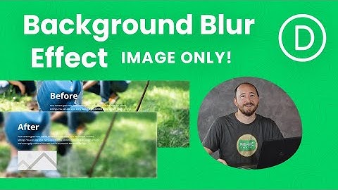 How To Apply A Blur Or Other Filter Effects To A Divi Section Background Image Only