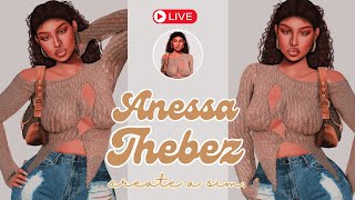 The Sims 4 | in cas +. talks. the vibes. | Aneesa Thebez |