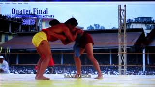 Keduovilie Zumu vs Venüzo Dawhuo at Nagaland Wrestling 2016. screenshot 4