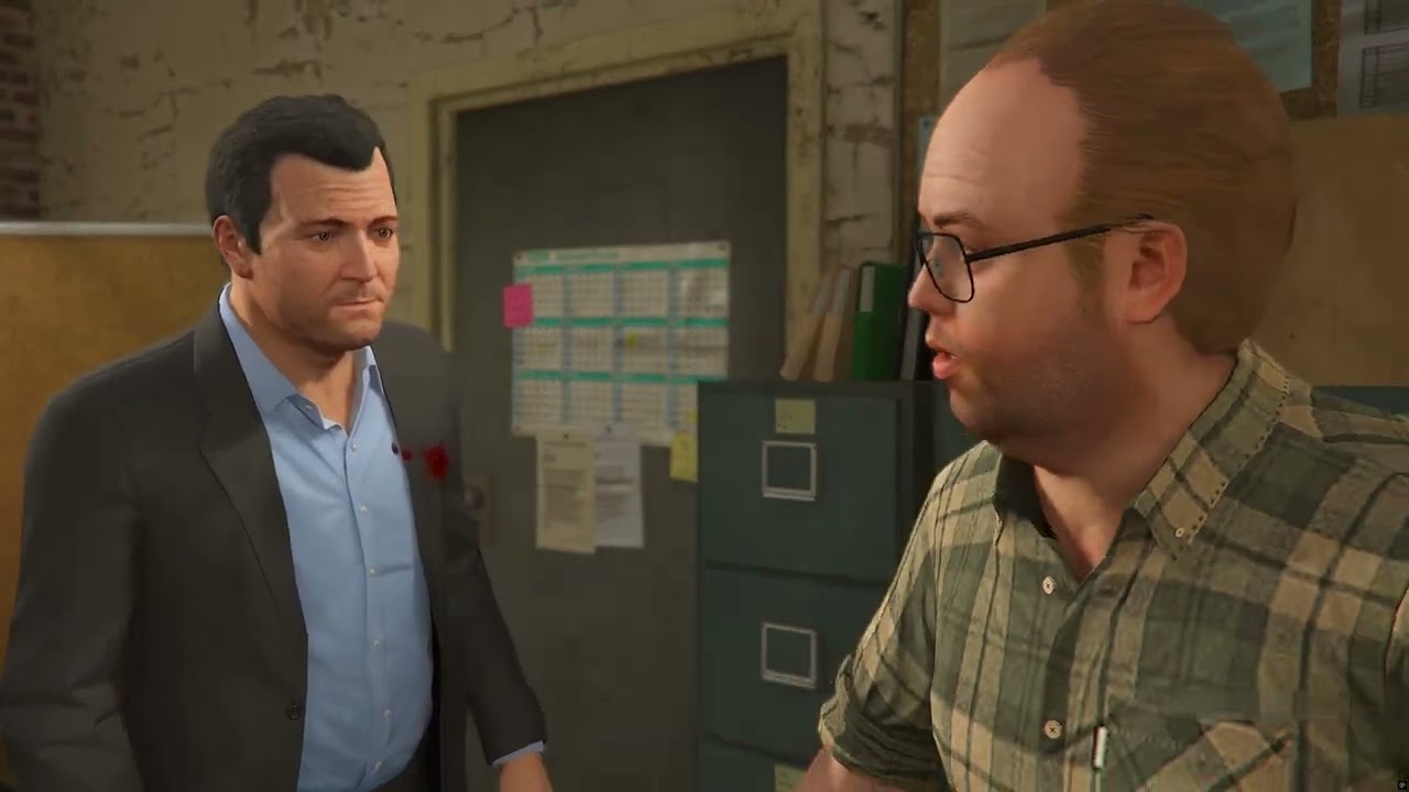 GTA V Gameplay- Bank Robbery