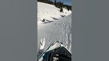 Side Hill Action! #fun #snowmobile #polaris #snow #boost #turbo #funinthesun #automobile #gopro