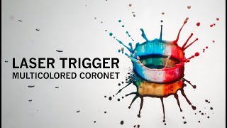 Celebrity Laser Photo Trigger - Multicolored Coronet Profile