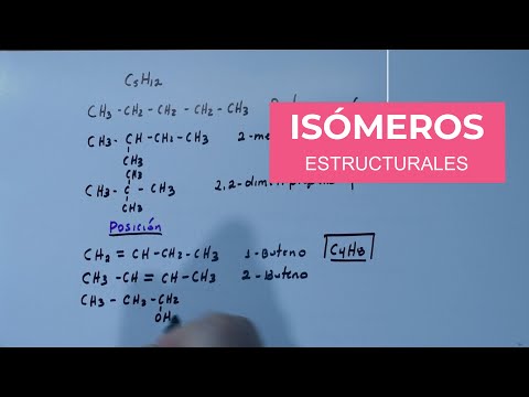 Video: ¿Qué se llaman isómeros estructurales?