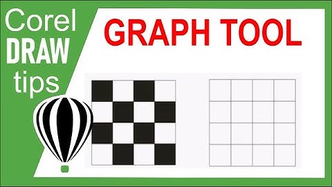 Using the Graph paper tool in CorelDraw