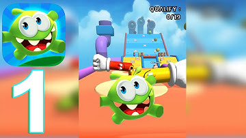Om Nom Racing Gameplay Walkthrough Part 1 (IOS/Android)