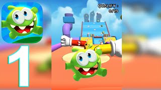 Om Nom Racing Gameplay Walkthrough Part 1 (IOS/Android) screenshot 1