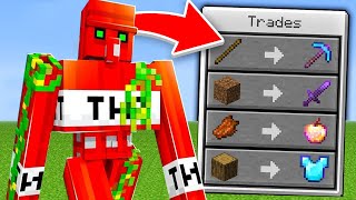 Minecraft, Aber Golems Traden OP Items!