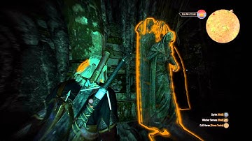 Witcher 3: Statue Puzzle Solution / Monster Den on Faroe Island