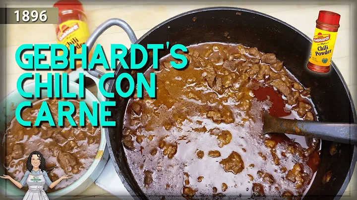 Chili con Carne from Gebhart's: The Very First Chi...