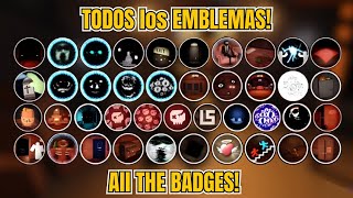 I COLLECTED all the BADGES in DOORS | A-90