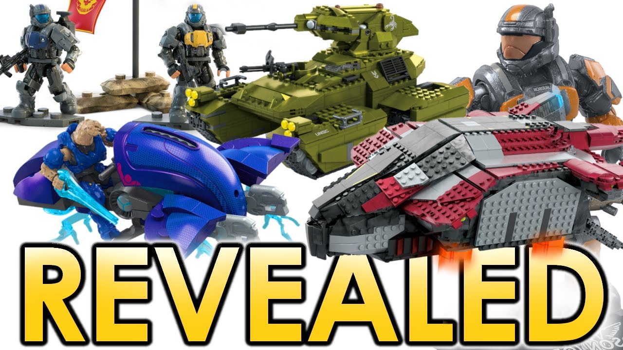 REVEALED: Mega Construx Halo Fall 2022 Sets (Elephant, Banished Phantom, Scorpion & More)