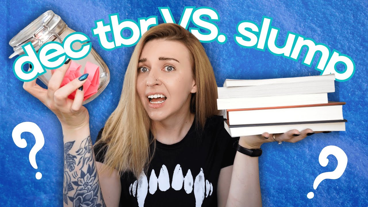 December TBR 2025 | Fighting a Reading Slump with a TBR Jar + Horror Book Recommendations