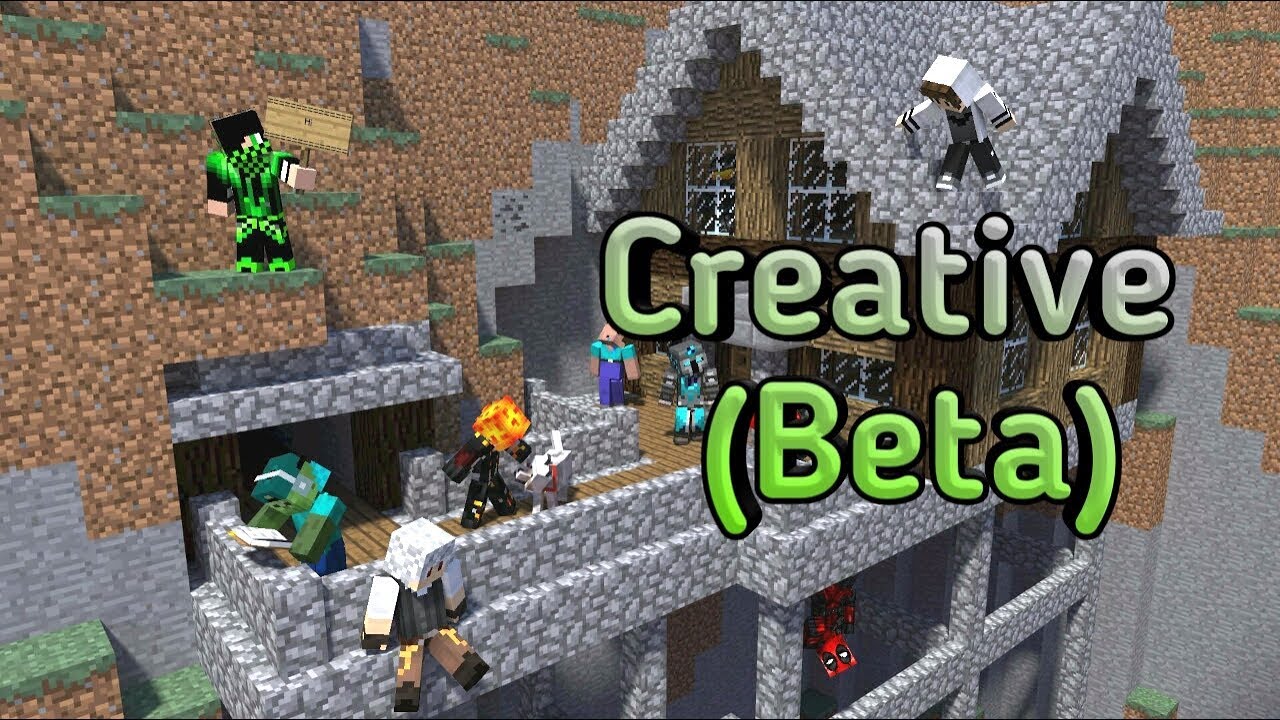 Обзор Creative Mode в Minecraft Lifeboat Creativemodebeta Youtube 