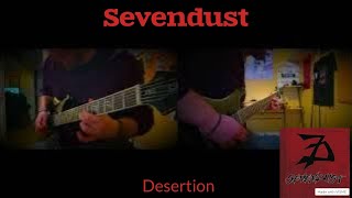 Sevendust - Desertion (Guitar Cover) All guitars with solo