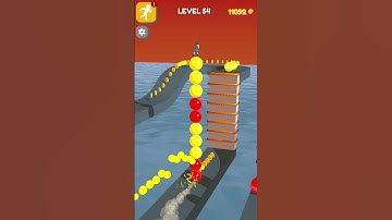 Stack Rider Game Level #54 / #Shorts