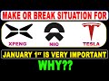 What Is Happening On January 1st??? Massive Rally Or Huge Dip?? NIO Stock, Tesla Stock, Xpeng Stock