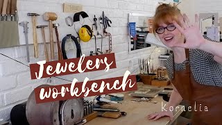 Jewelers workbench tour - Studio tour - Tools & machines to make jewelry