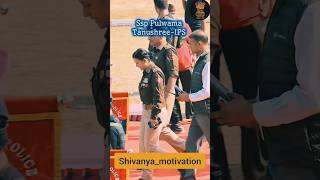🚔 SSP Tanushree Duty Inspection Mode 🔥 Powerful Lady Officer #shorts