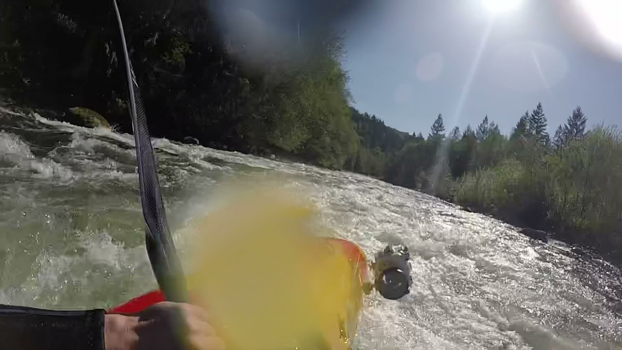 Near death expirience kayaking from cold shock!
