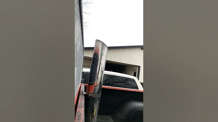 4bt Cummins Cold start -2 degrees #cummins #coldstart #diesel