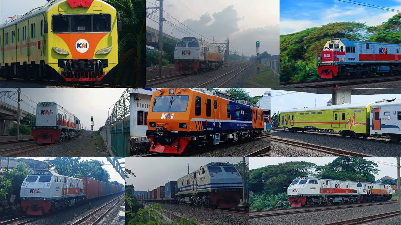 KOMPILASI MOMENT KERETA API BULAN AGUSTUS 2025