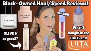 Sensitive-Skin Friendly Products, Olive Undertones, & More! Black-Owned Speed Reviews/Haul!