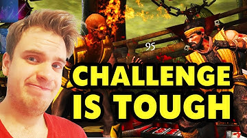 MKX Mobile. Hanzo Hasashi Scorpion Challenge Review. Don