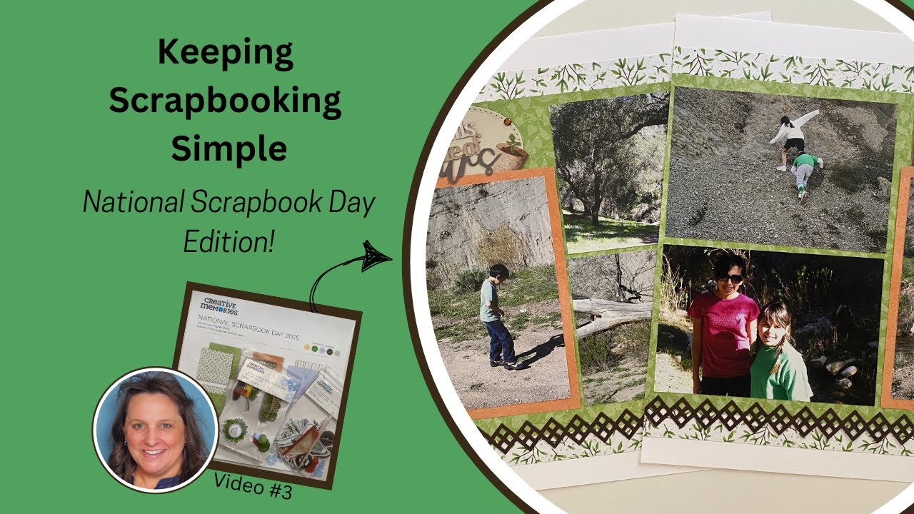 When you want to get Scrapbook Pages done - Go Simple!