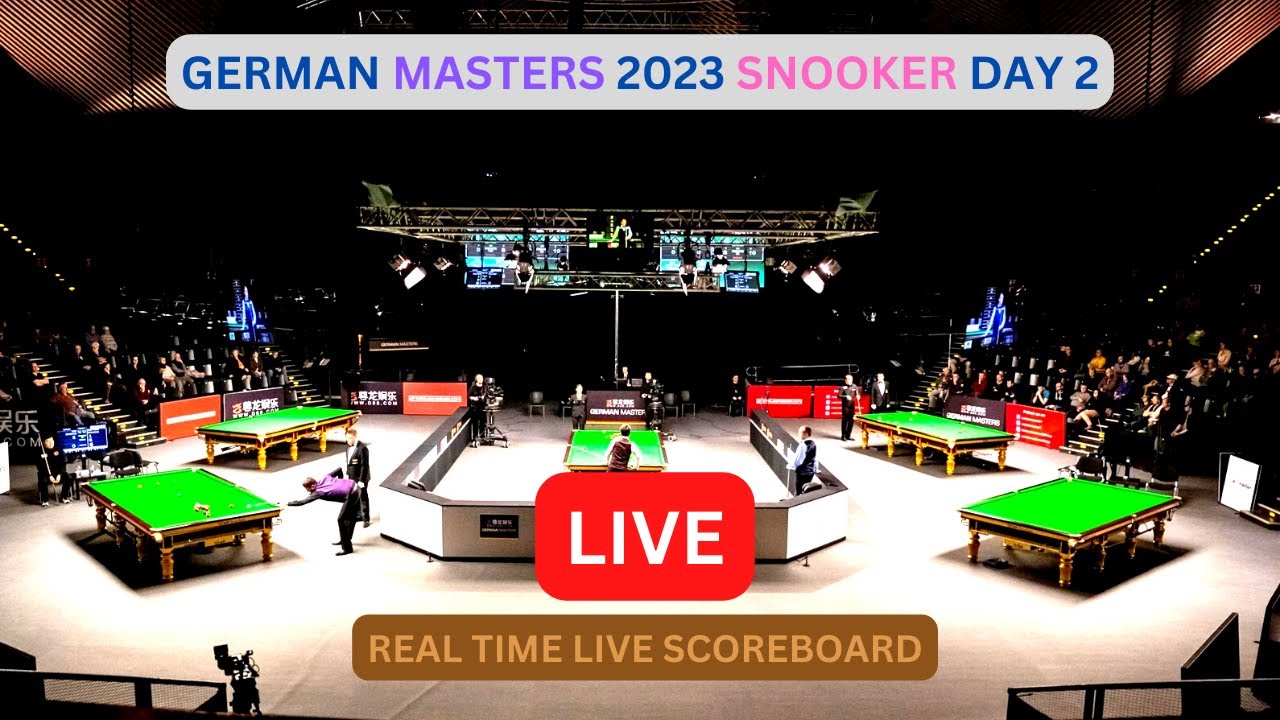 German Masters 2023 LIVE Score UPDATE Today Day 2 Game German Masters Snooker LIVE 02 Febuary 2023