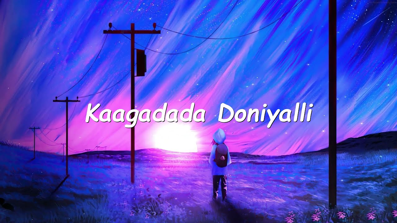 Kaagadada Doniyalli  Song Lyrics  Kirik Party  Rakshit Shetty  Jayanth Kaikini  Ajaneesh Loknath