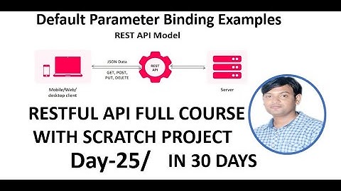 Default Parameter Binding WebAPI ASP.NET CORE Hindi Day-25 | Full Course for beginners