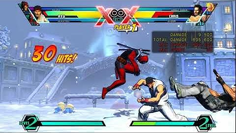 UMVC3 Ryu Denjin Combo with Team Zenpool