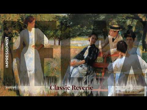 Classic Reverie Impressionism - Edmund Charles Tarbell, In the Orchard and other artists' paintings