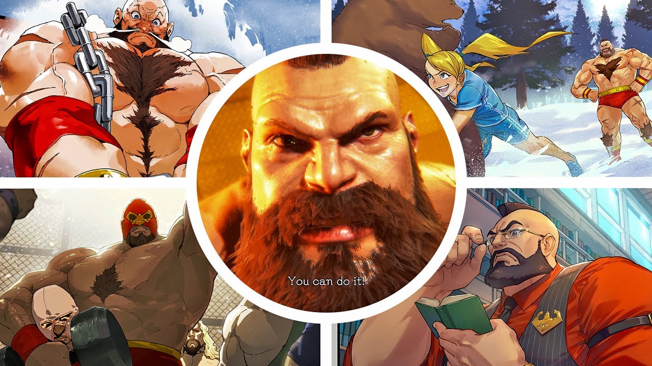 Street Fighter 6 World Tour - All Zangief Cutscenes, Dialogues