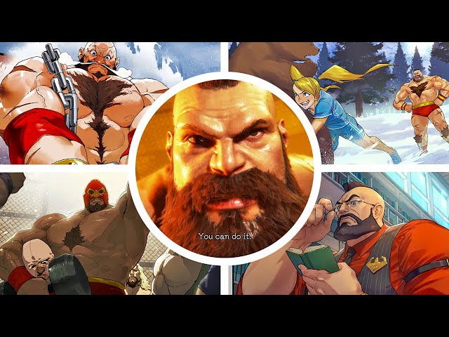 Worlds collide as Street Fighter 6 throwdown sees Zangief battle