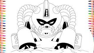 Ben 10 Reboot Coloring Pages Kevin 11 Undertow | Coloring Digital Art