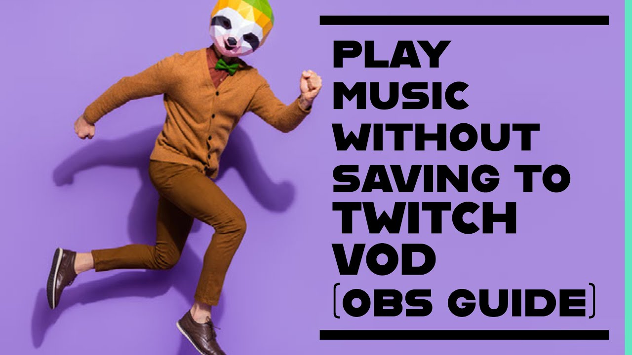 Play Spotify WITHOUT it saving to your Twitch VOD OBS guide Sep 2022