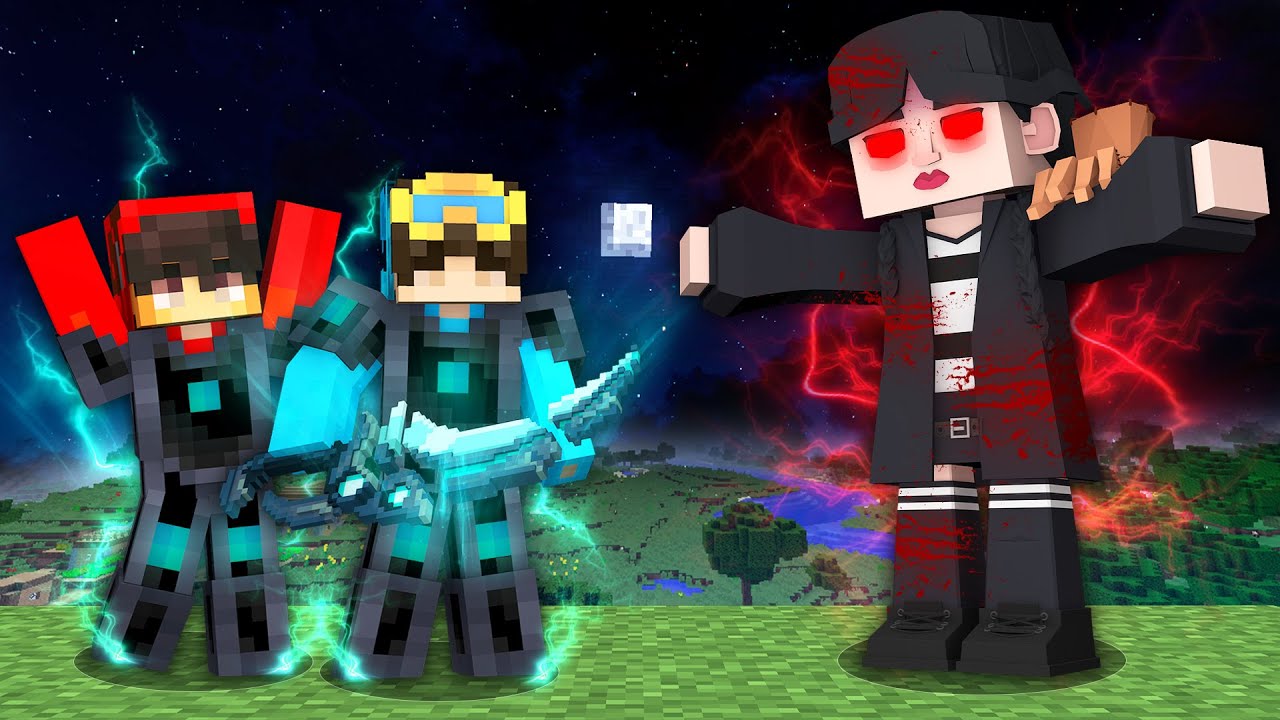 Cash and Nico OVERPOWERED vs Wednesday.EXE- in Minecraft Maizen JJ
