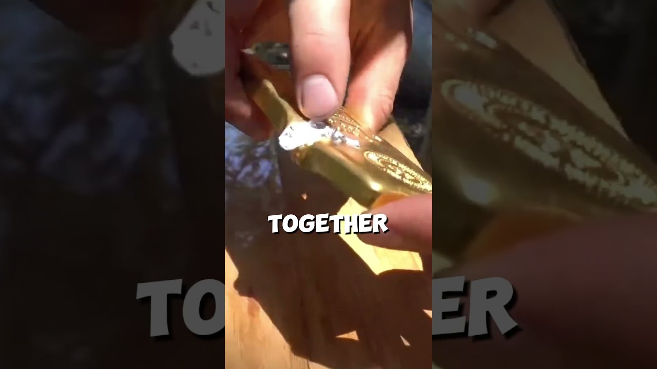 DemolitionRanch Shooting A 45000 BAR OF GOLD Gold Gun Bullet Experiment