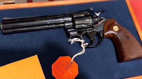 Rare Colt Python - 1974 Lew Horton Edition 1 of 6