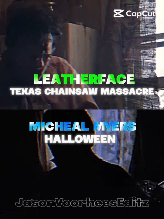 Micheal Myers H4 Vs LeatherFace TCM1 Edit #Halloween4 #texaschainsaw #michealmyers #leatherface