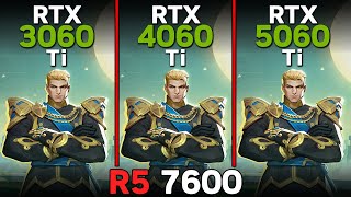 RTX 3060 Ti vs RTX 4060 Ti vs RTX 5060 Ti | Ryzen 5 7600 | Tested in 15 games