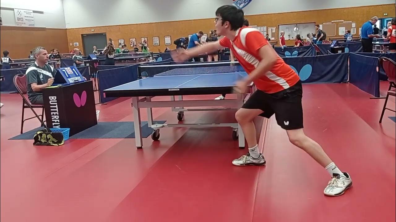 Championnat de tennis de table YouTube