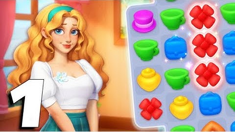 Design Diary - Match 3 & Home - Gameplay Part 1 (Android, iOS) - All Levels