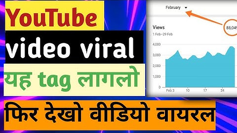 4 - 5 Views आता है गलत तरीके से Tags लगाते हो | How to Add Tags to Your YouTube Video 2023 me