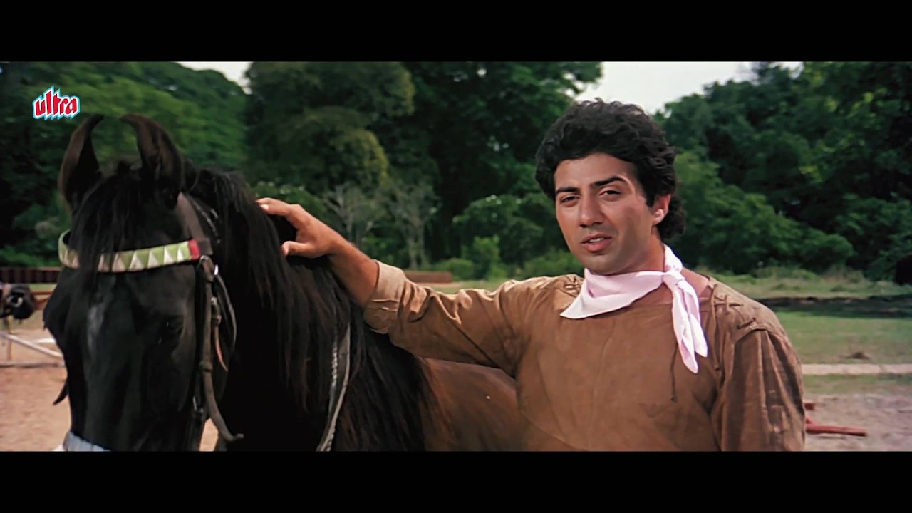 देखिये कैसे Sunny Deol ने एक बेकाबू घोड़े को अपने काबू में किया जबरदस्त सीन | Betaab Scene 2