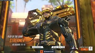 POTG! GALE INSANE SOLDIER 76 SEASON 10 GAMEPLAY OVERWATCH 2