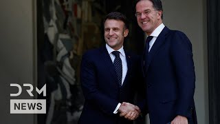 Breaking: Macron Welcomes Nato Chief Mark Rutte To Paris For High - Stakes Ukraine Summit Ac1G