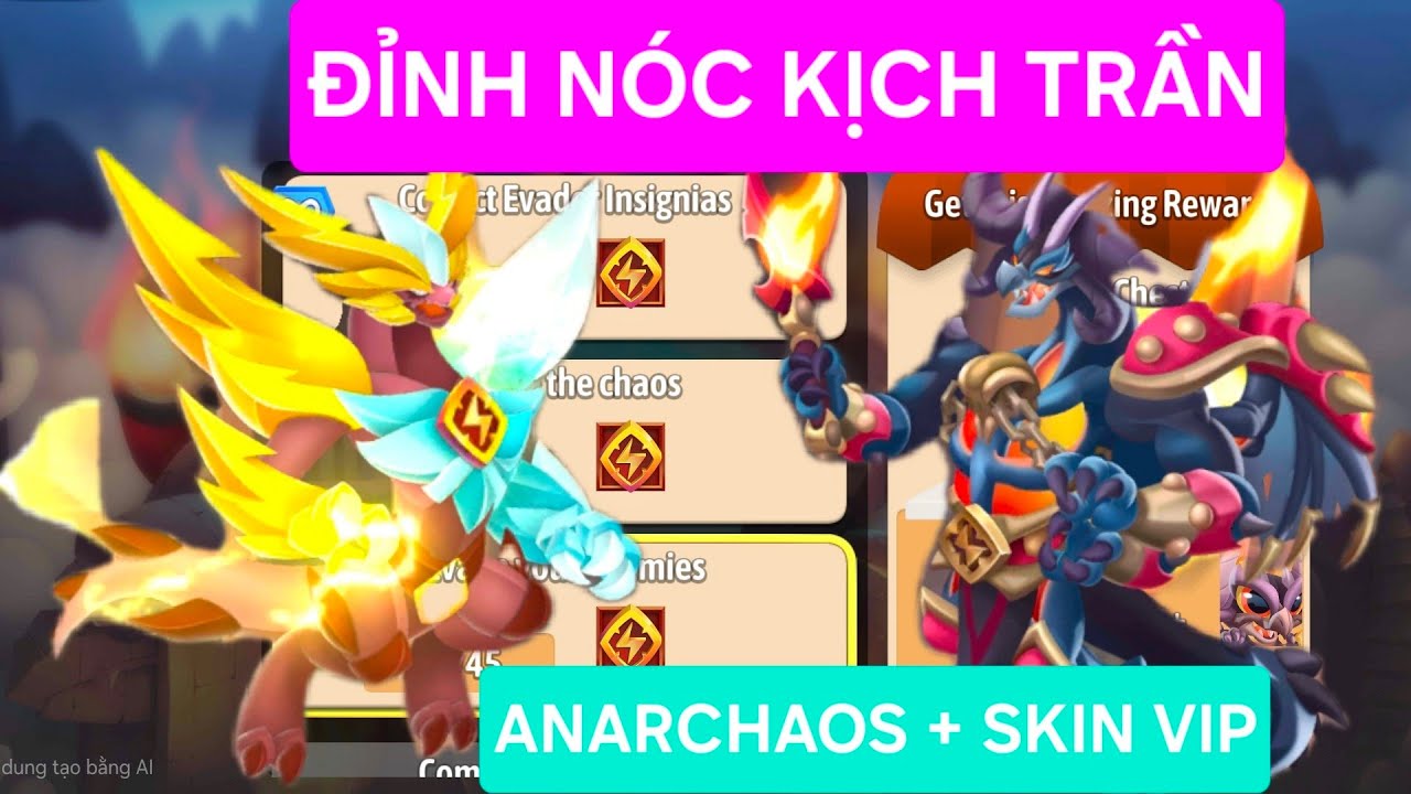 Bú Đẫm Quest Và Lấy Skin Anarchaos Evader - Cặp Đôi Siêu HVIP Xuất Trận